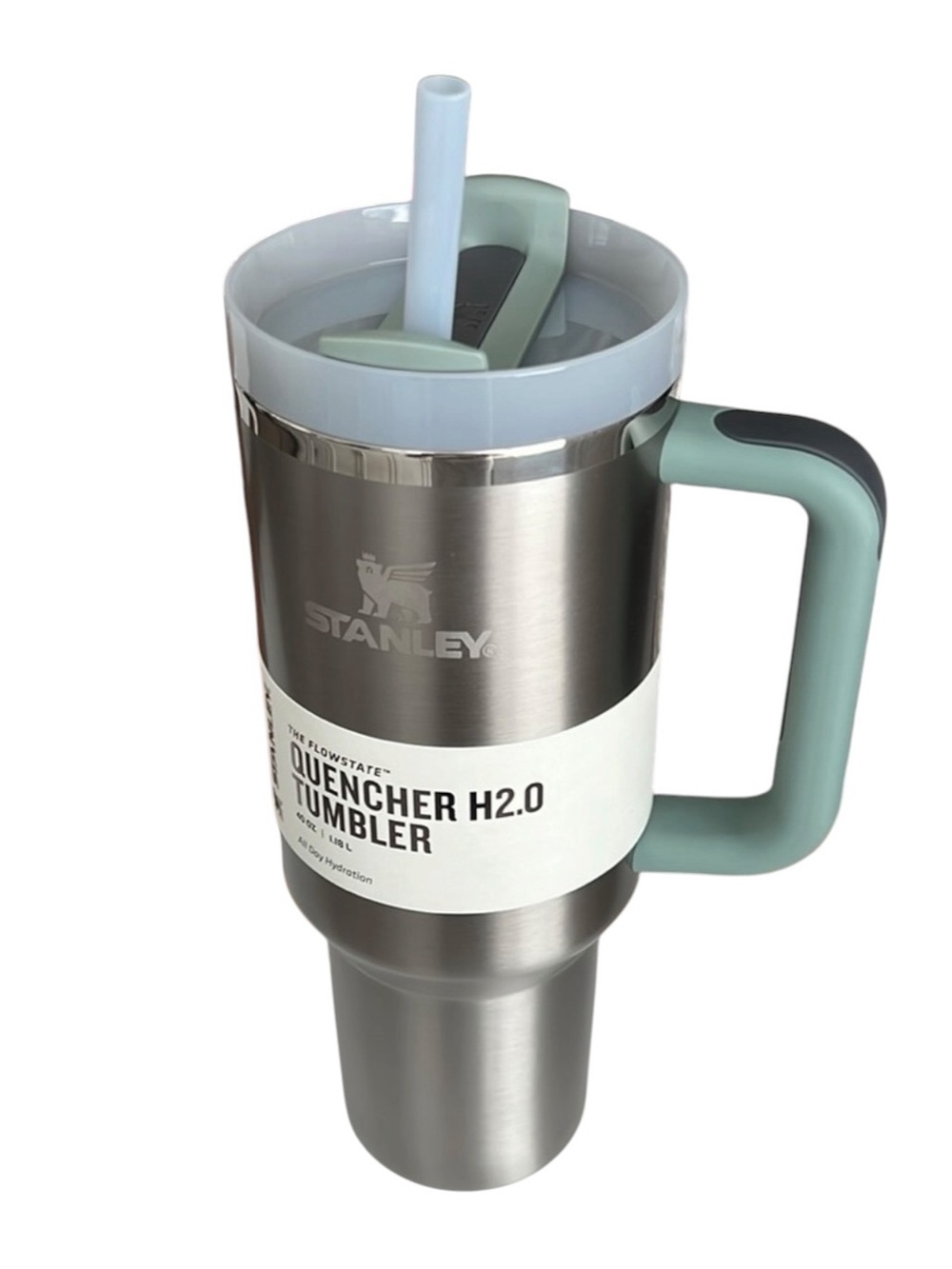 Stanley QuencherTumbler - Sage Green Handle - Picture 3 of 9